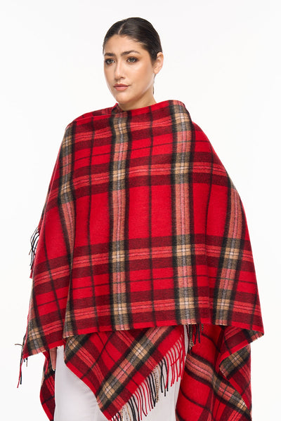 Luxury Cape/Poncho EC Check Exclusive Iconic Design