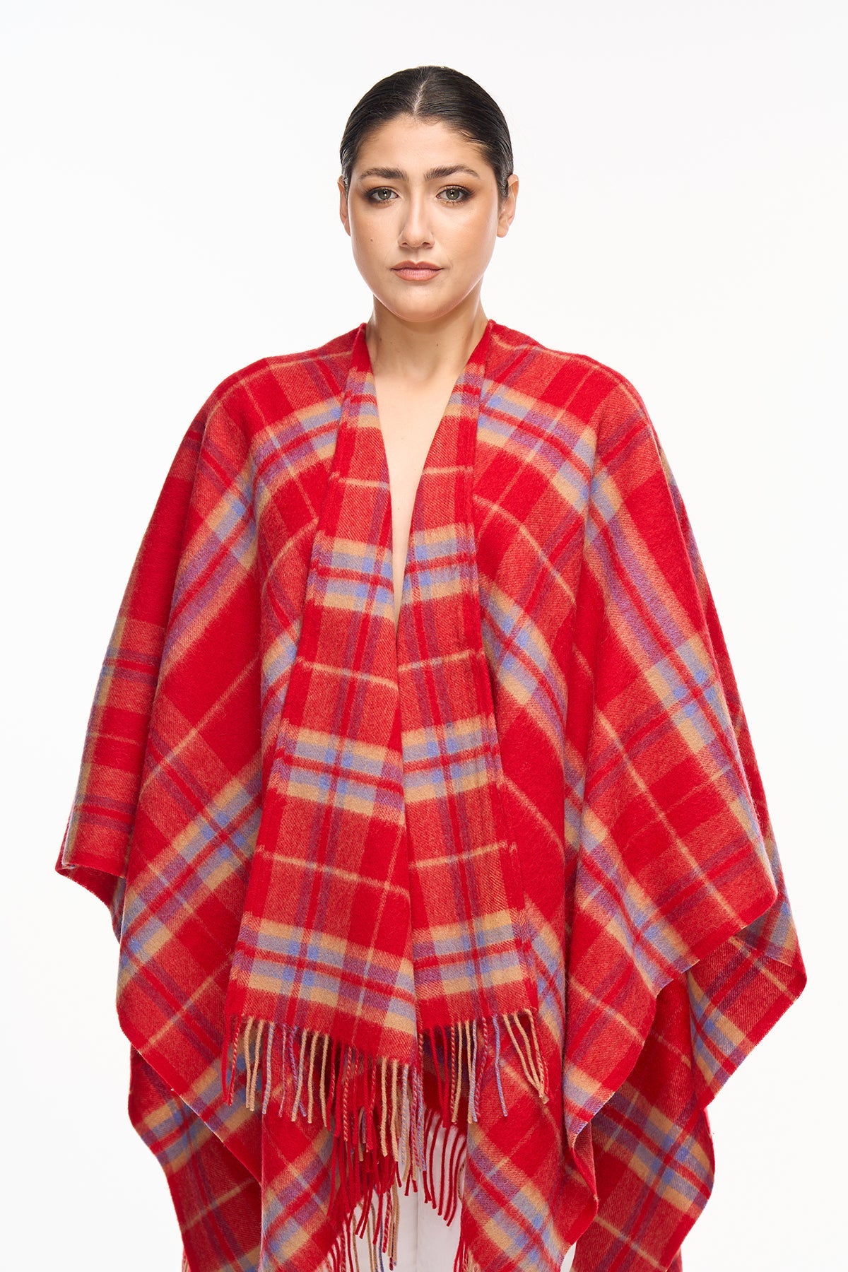 Luxury Cape/Poncho EC Check Exclusive Iconic Design