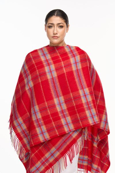 Luxury Cape/Poncho EC Check Exclusive Iconic Design