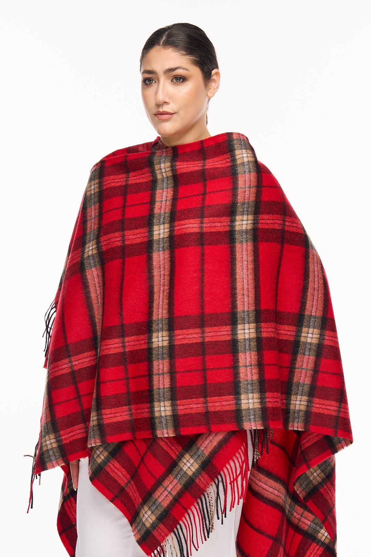 Luxury Cape/Poncho EC Check Exclusive Iconic Design