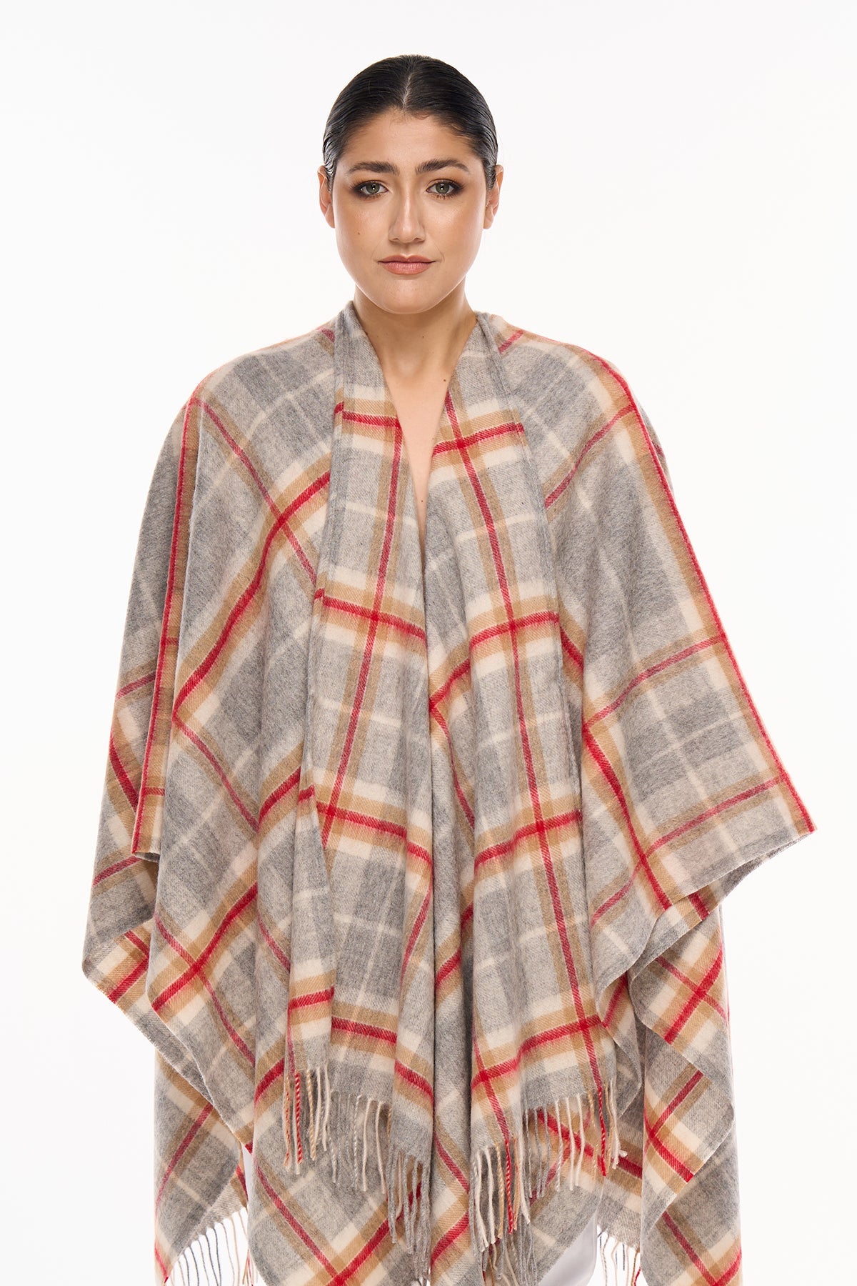 Luxury Cape/Poncho EC Check Exclusive Iconic Design