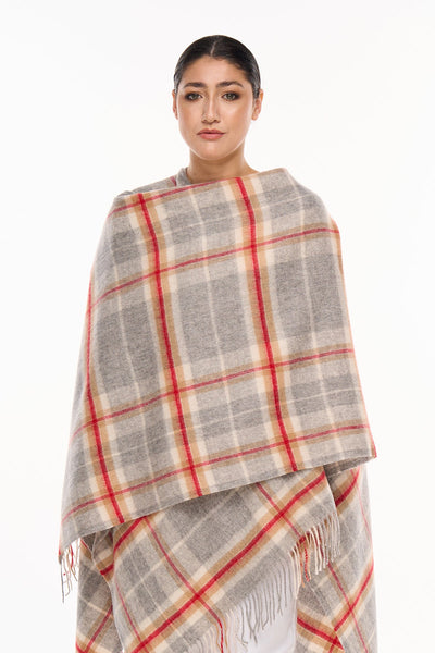 Luxury Cape/Poncho EC Check Exclusive Iconic Design