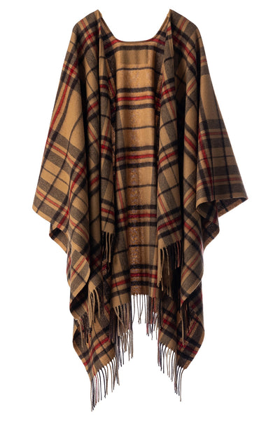 Luxury Cape/Poncho EC Check Exclusive Iconic Design