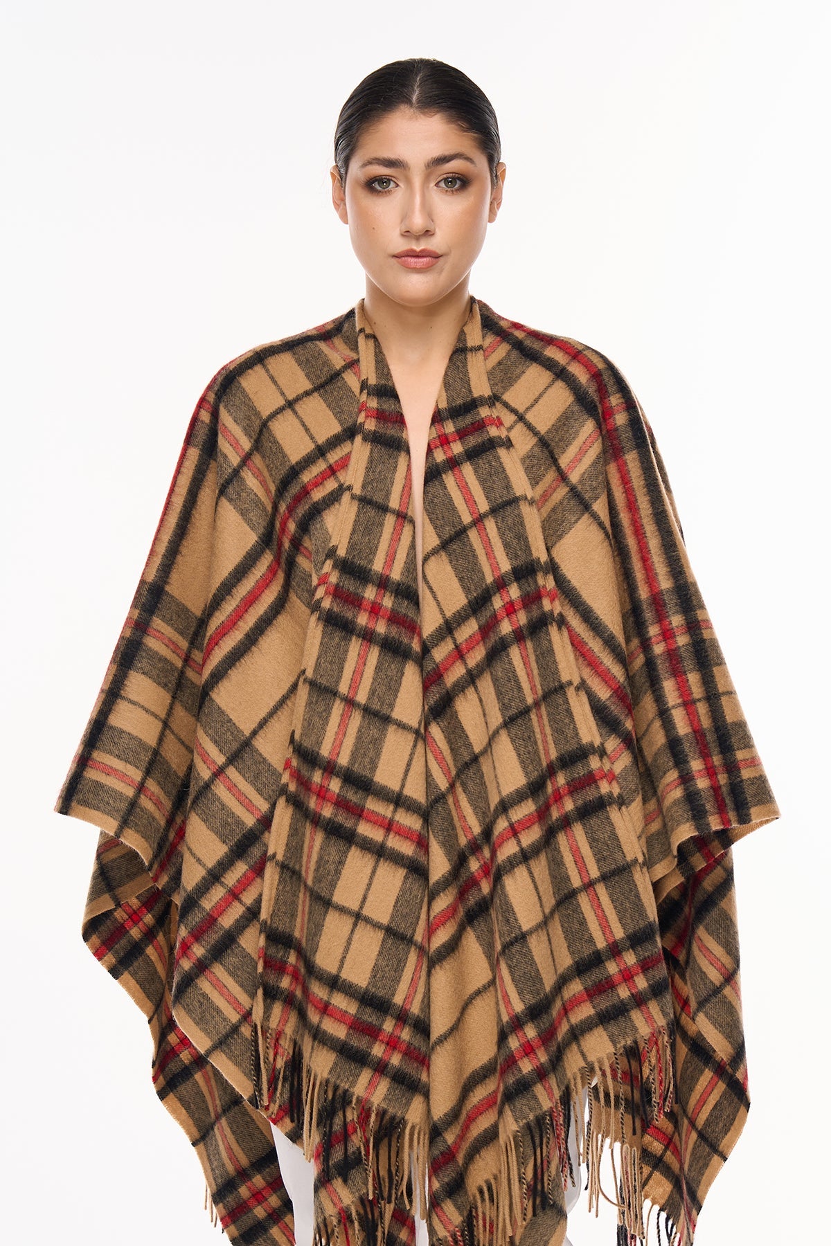 Luxury Cape/Poncho EC Check Exclusive Iconic Design