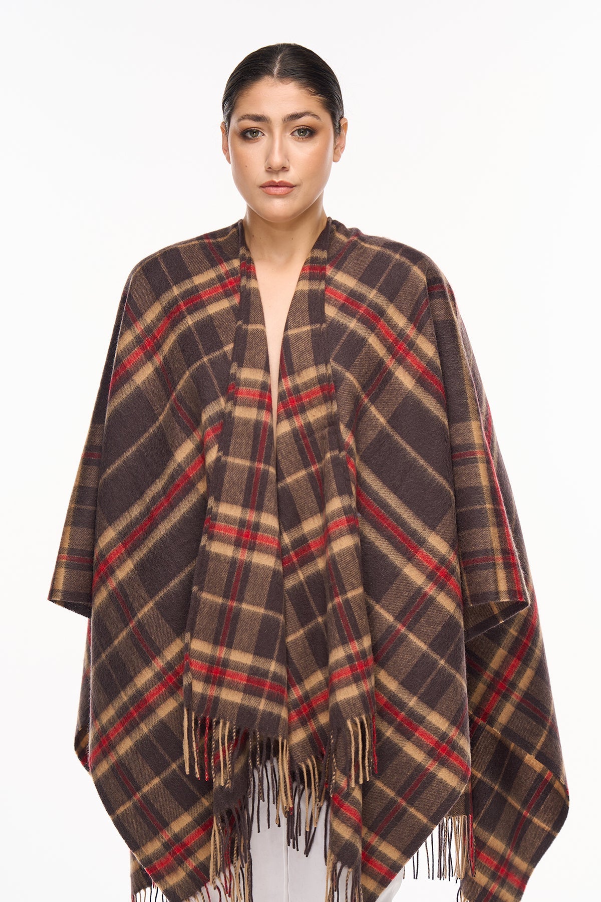 Luxury Cape/Poncho EC Check Exclusive Iconic Design