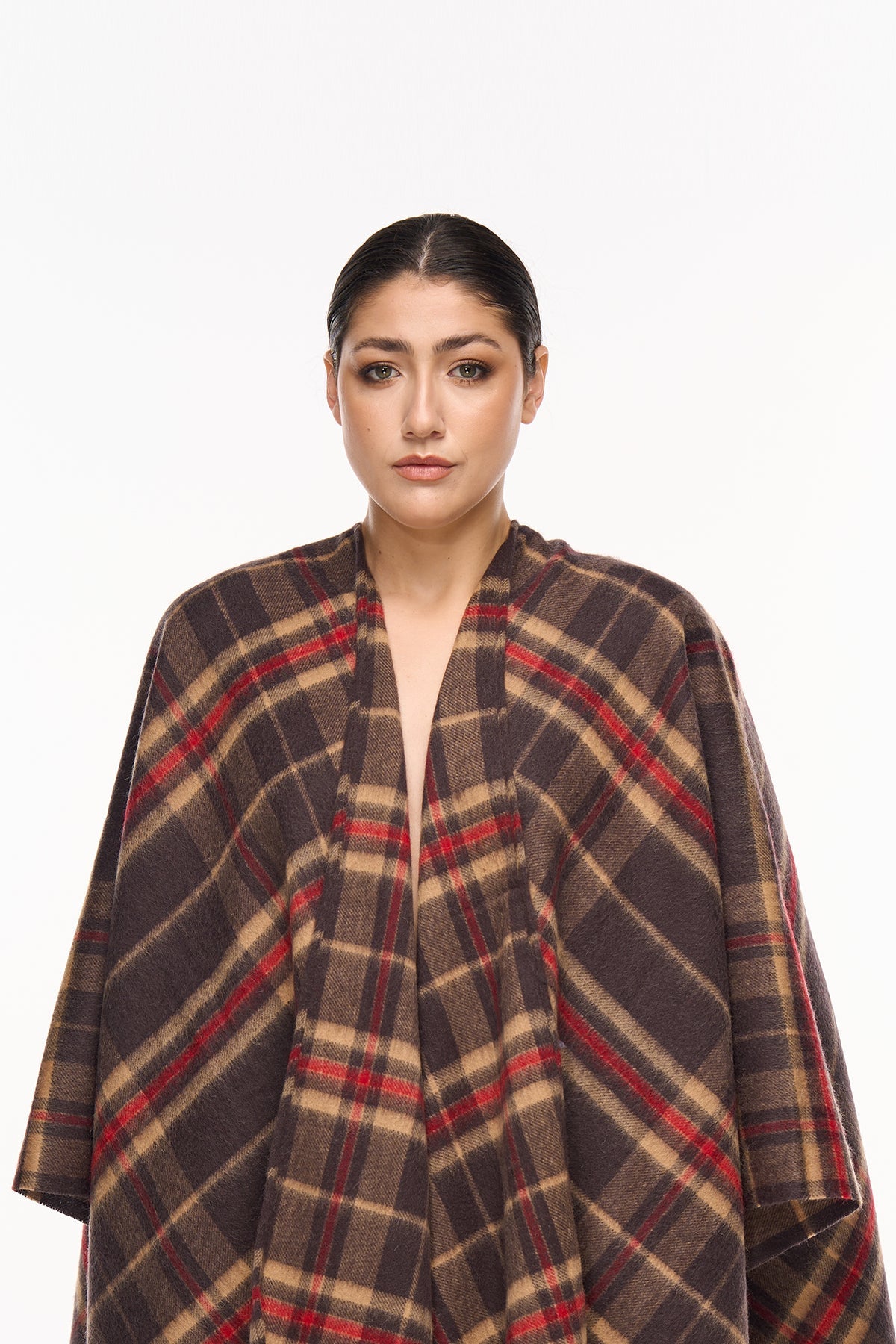 Luxury Cape/Poncho EC Check Exclusive Iconic Design