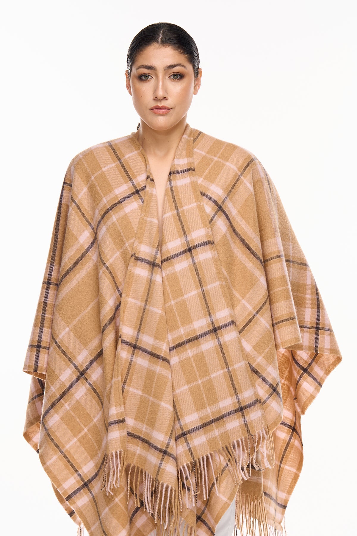 Luxury Cape/Poncho EC Check Exclusive Iconic Design