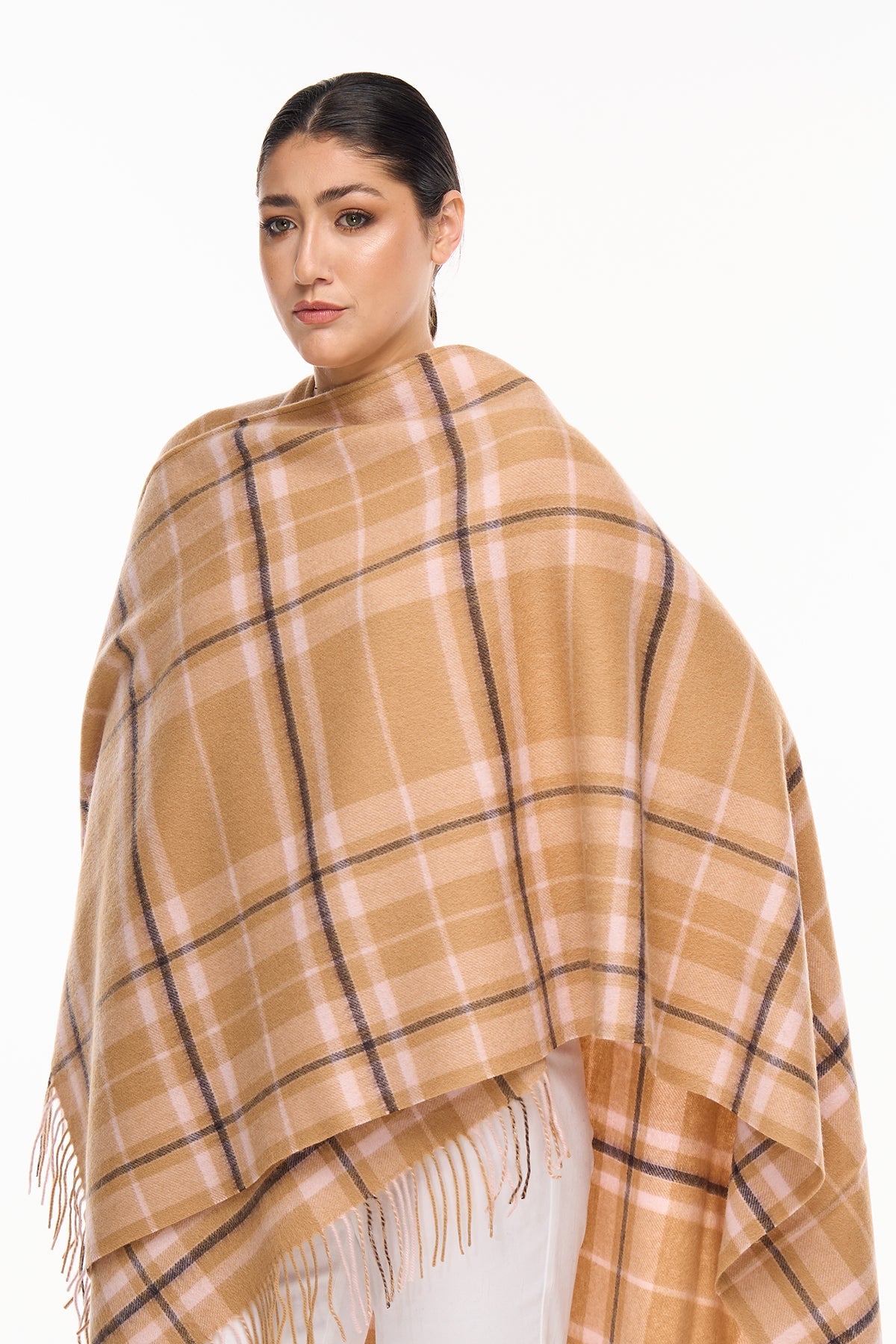 Luxury Cape/Poncho EC Check Exclusive Iconic Design