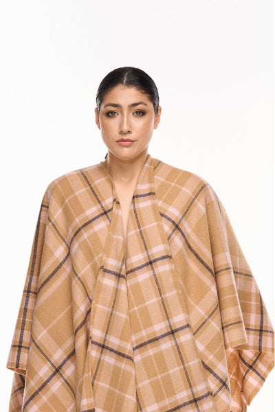 Luxury Cape/Poncho EC Check Exclusive Iconic Design