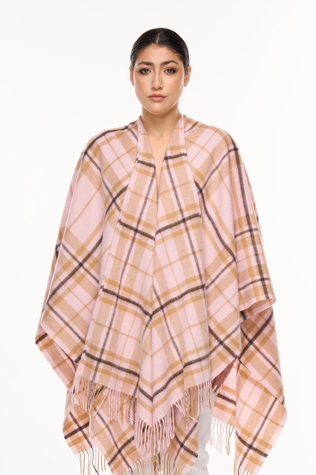 Luxury Cape/Poncho EC Check Exclusive Iconic Design