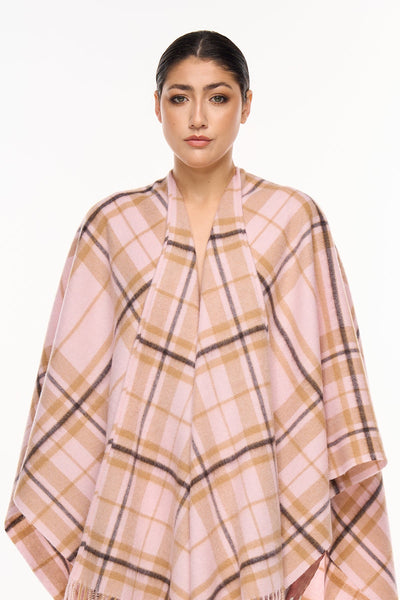 Luxury Cape/Poncho EC Check Exclusive Iconic Design