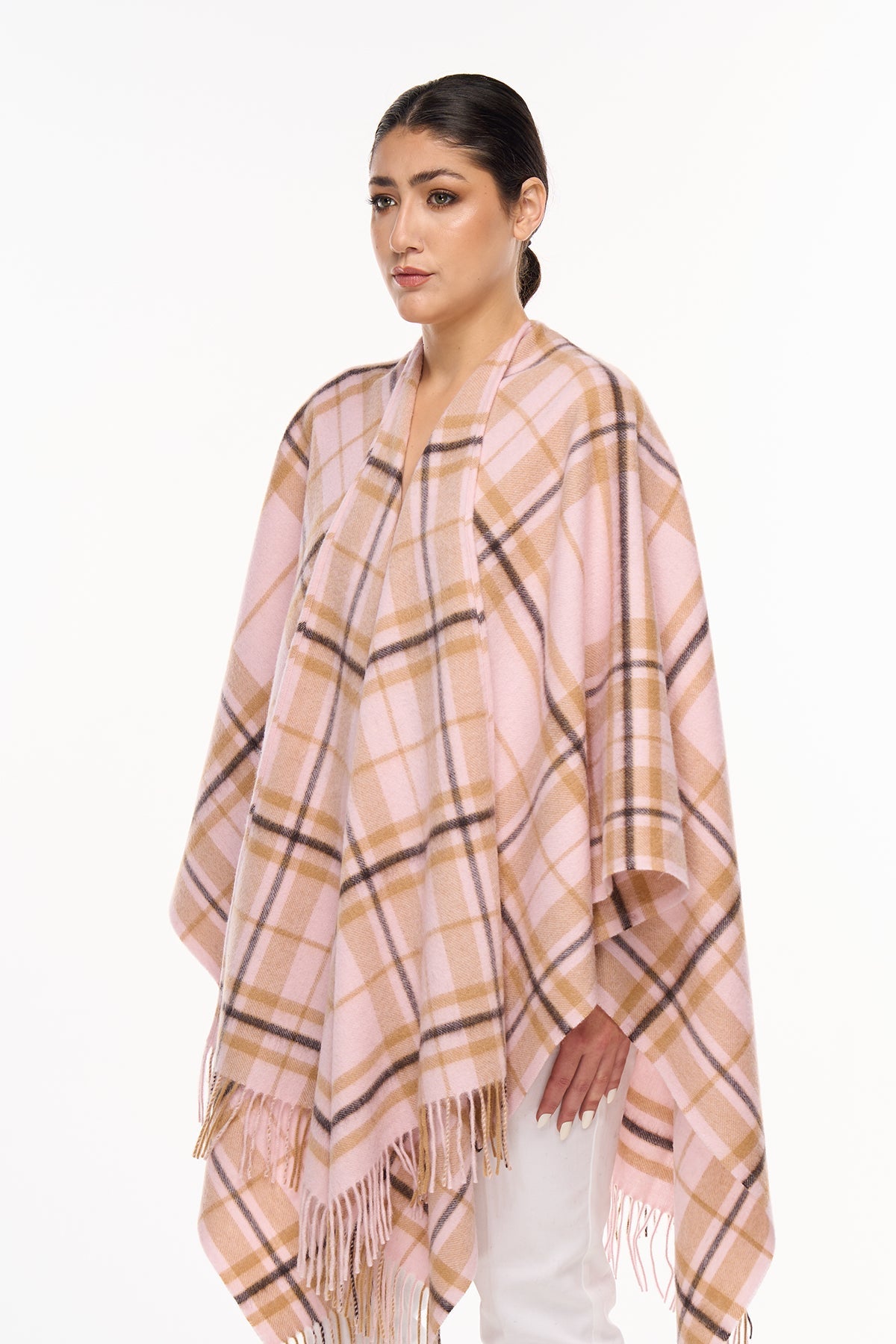 Luxury Cape/Poncho EC Check Exclusive Iconic Design