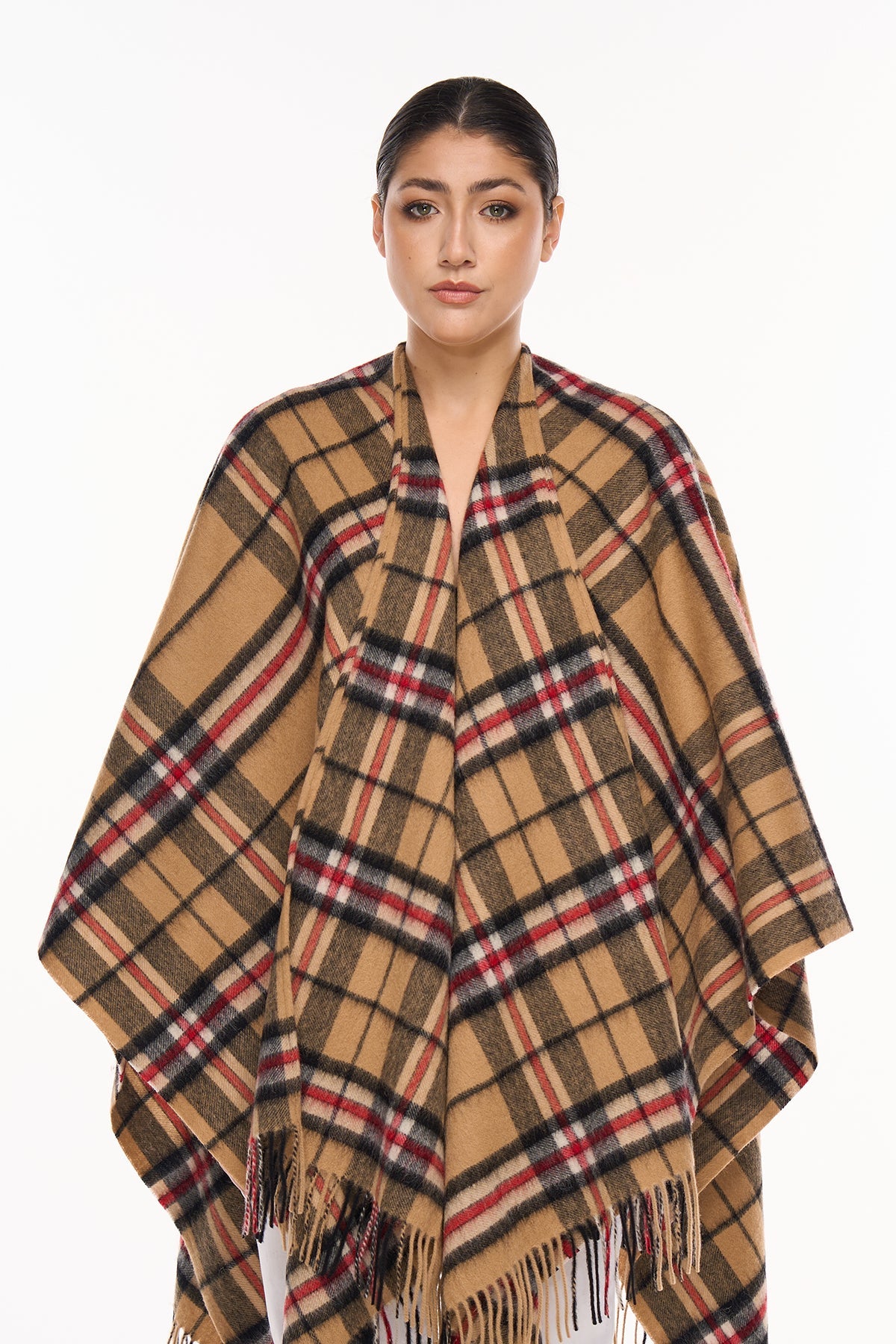 Luxury Cape/Poncho EC Check Exclusive Iconic Design