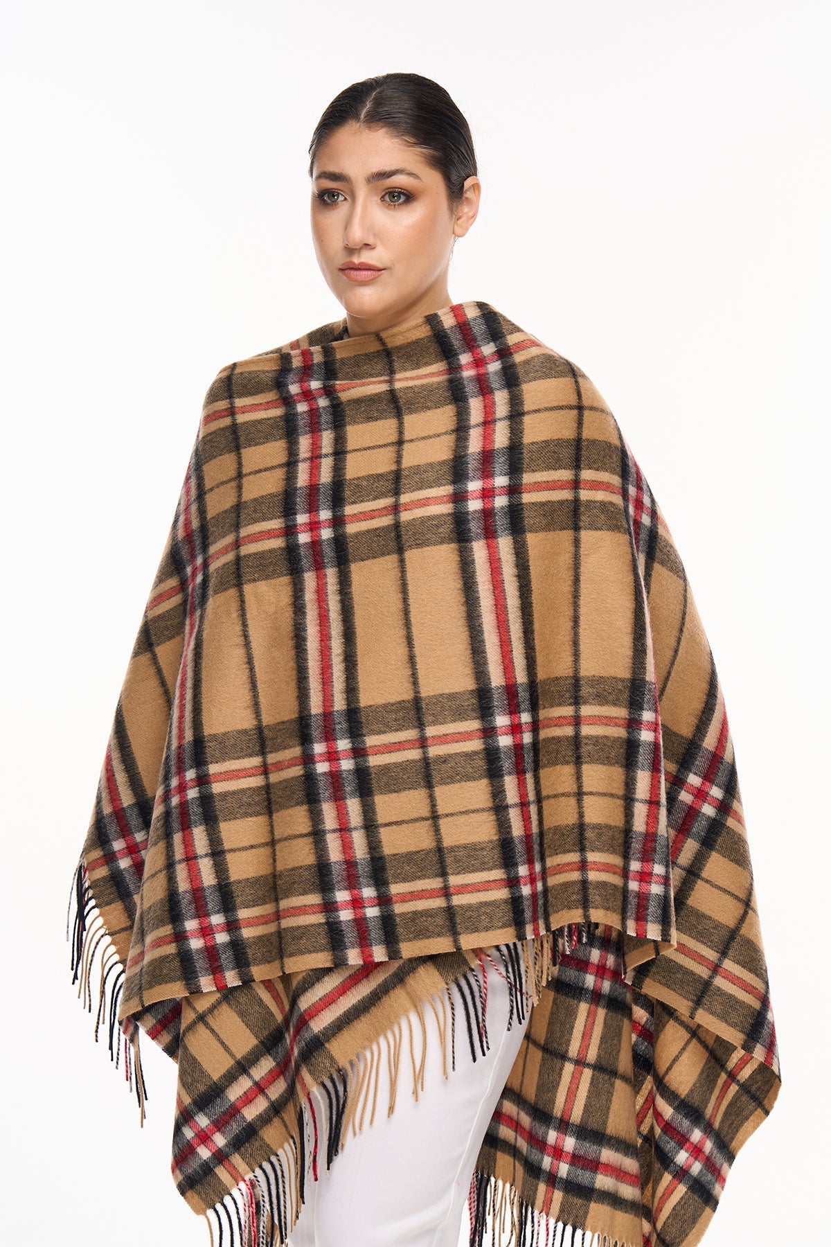 Luxury Cape/Poncho EC Check Exclusive Iconic Design