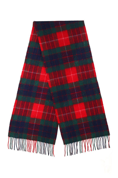 Scarves Fraser Red Clan 100% Pure Extra Fine Lambswool