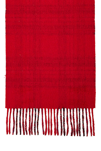 Reversible Scarf Royal Stewart Red 100% Pure Lambswool