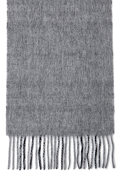 Scarf 100% Pure  wool Scottish Design Thomson Grey  Reversible