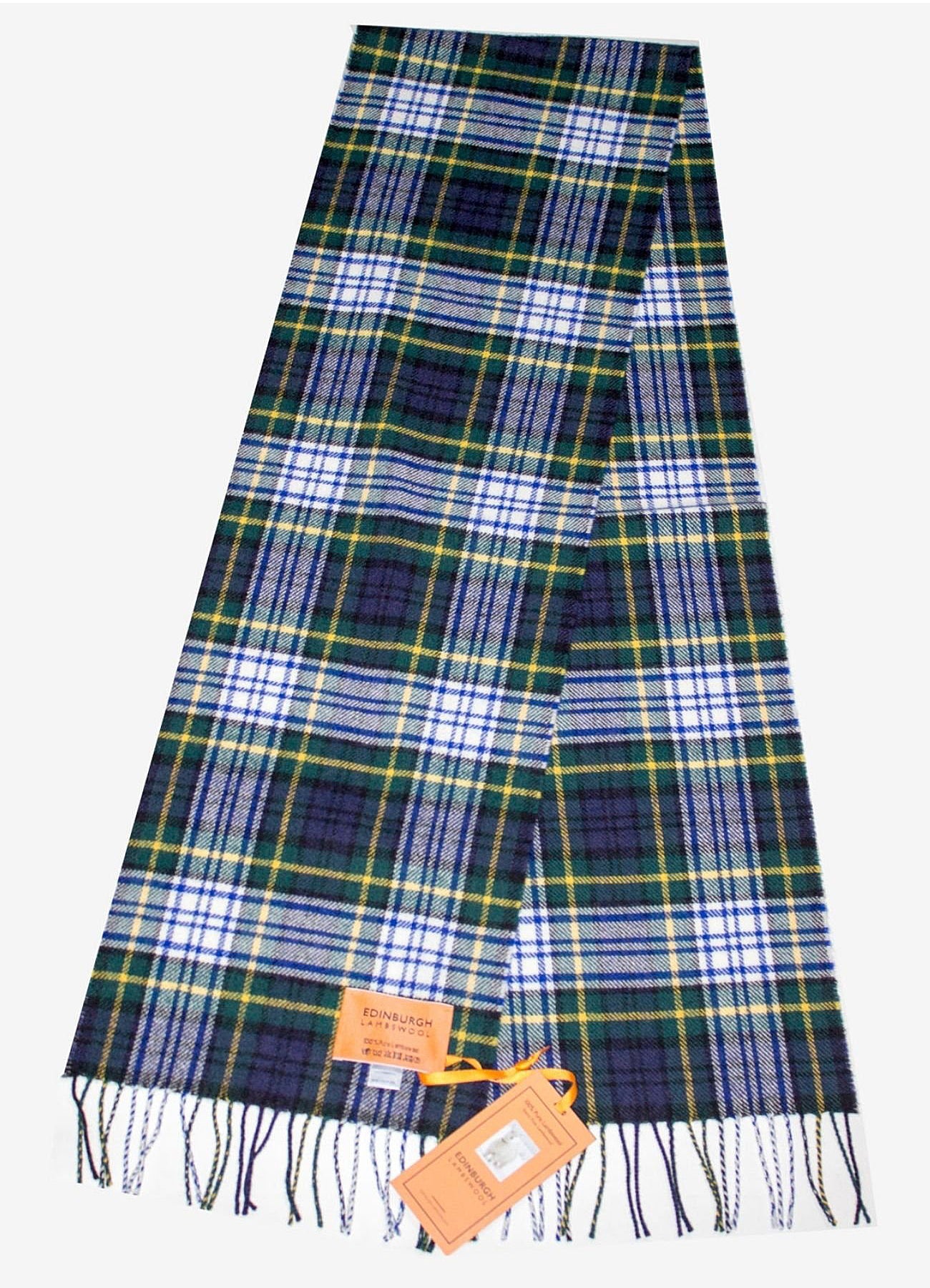 Gordon ドレス スカーフ - スコットランド製 100% ピュア ラムズウール