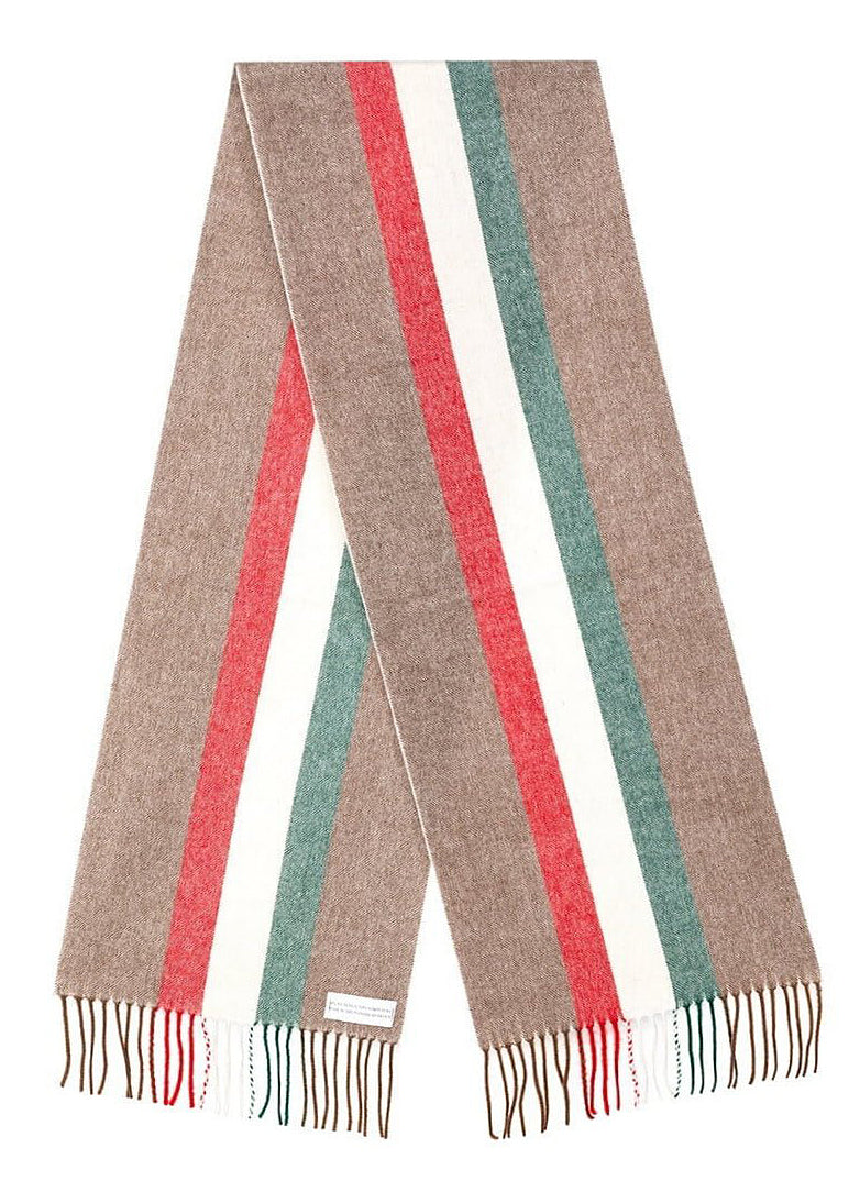 Milano Beige scarf 100% Pure Lambswool