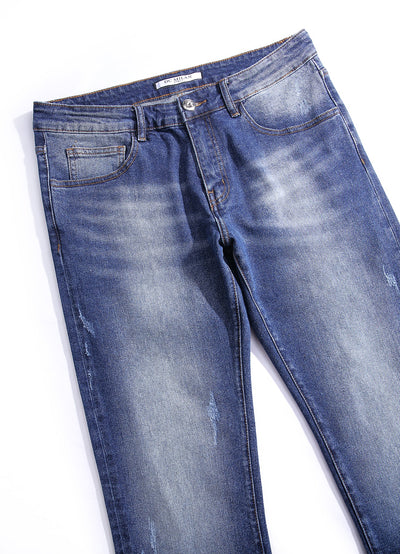 Medium Blue Slim-Fit Jeans