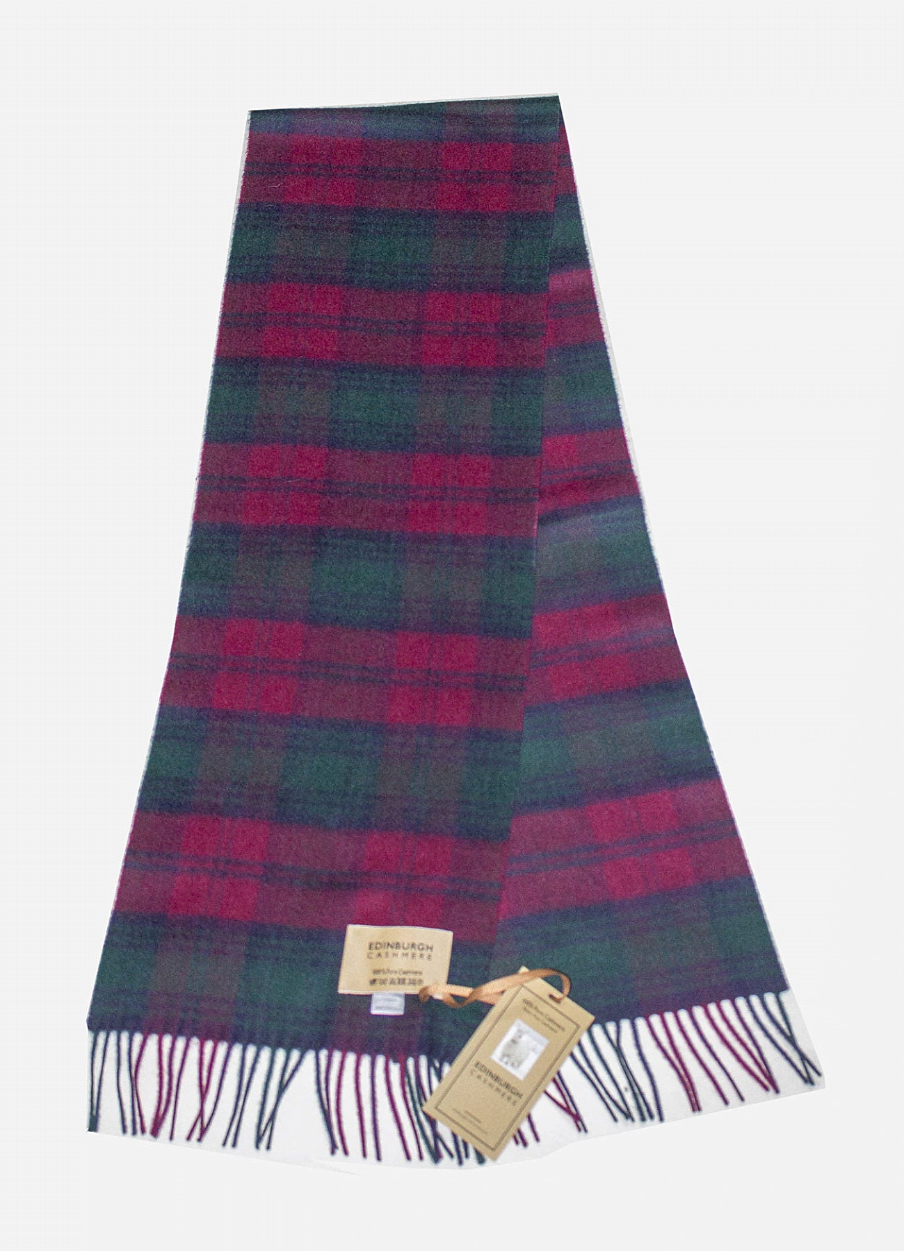 Lindsay - スコットランド製スカーフ 100% ピュア カシミア