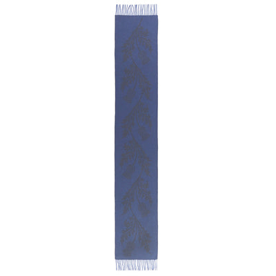 シングル アザミ ブルー スカーフ 100% ピュア ラムズウール