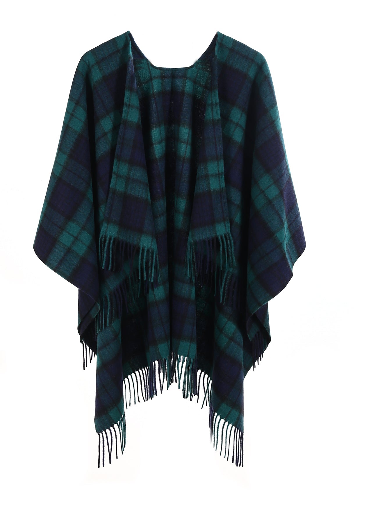 Black Watch Cape 100% Pure Lambswool