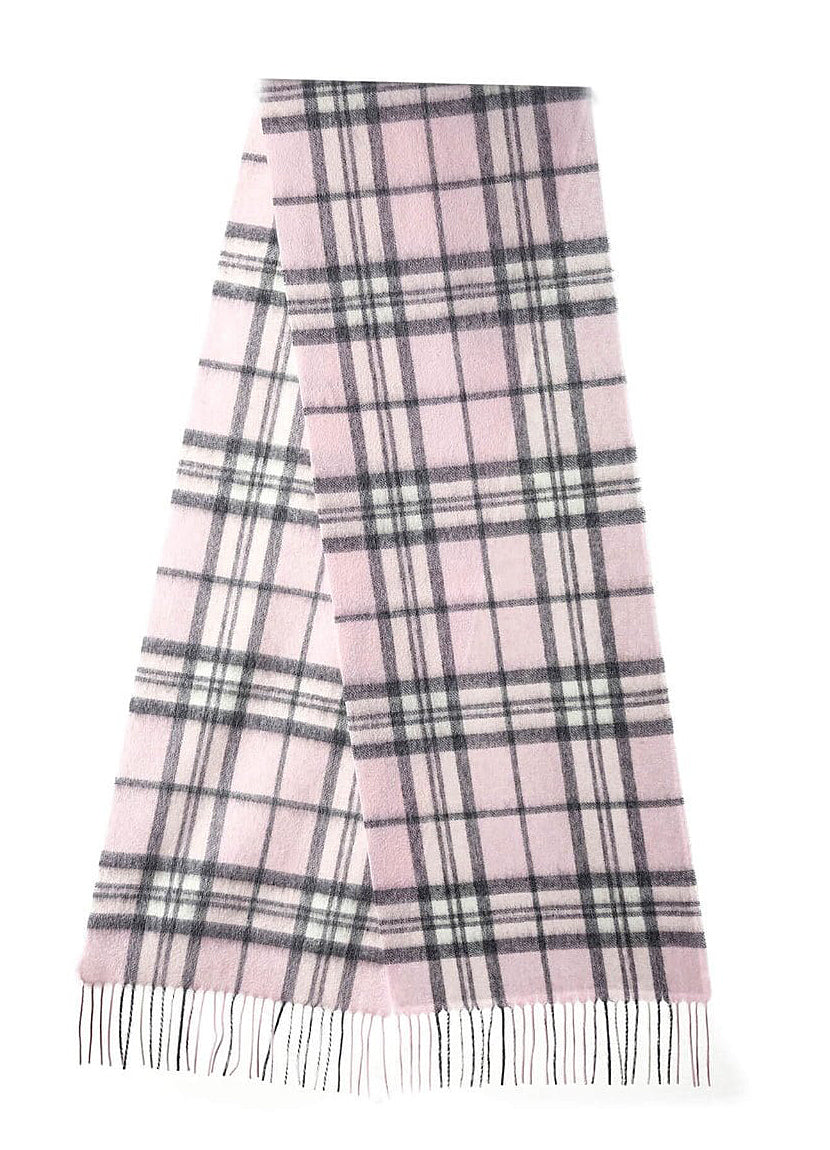 Thomson Pink Scarf 100% Pure Cashmere