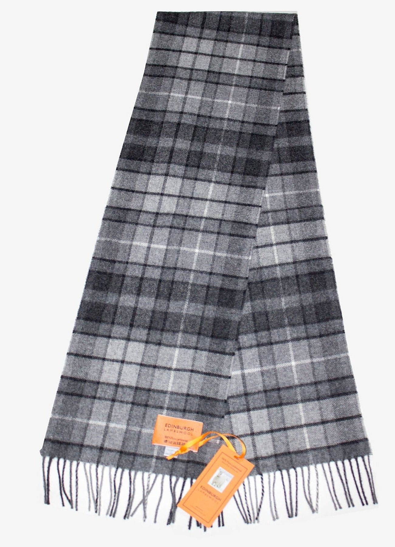 ブキャナン - スコットランド製スカーフ 100% ピュア カシミア